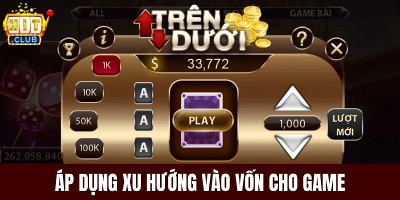 Áp dụng xu hướng vào vốn cho game