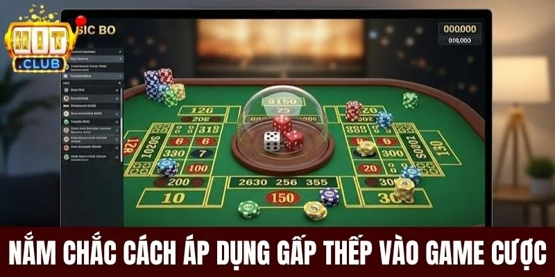 Nắm chắc cách áp dụng Gấp thếp vào game cược